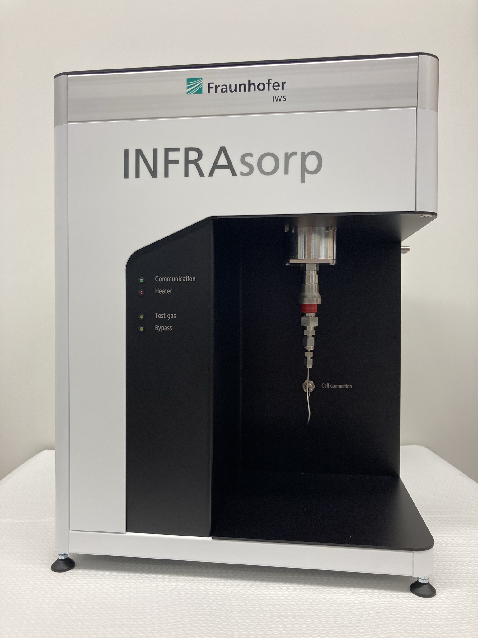 Rapid testing system to determine the adsorption properties of porous materials.